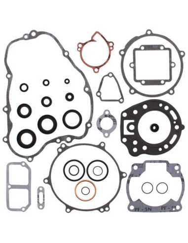 WINDEROSA (VERTEX) KOMPLET USZCZELEK Z USZCZELNIACZAMI SILNIKOWYMI KAWASAKI KDX200 89-94