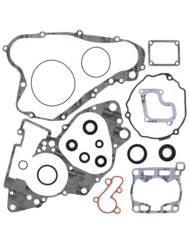 WINDEROSA (VERTEX) KOMPLET USZCZELEK Z USZCZELNIACZAMI SILNIKOWYMI SUZUKI RM85 02-20, RM85L 03-16