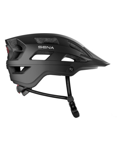 SENA KASK ROWEROWY M1 TRIAL Z WBUDOWANYM INTERKOMEM BLUETOOTH 4.1 DO 900M ORAZ TYLNĄ LAMPKĄ LED ROZMIAR M ( 55-58 CM ) KOLOR