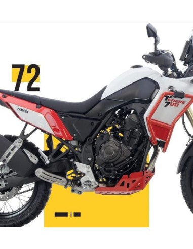 CROSSPRO PROMOCJA GMOLE ALUMINIOWE OSŁONY SILNIKA I CHŁODNIC YAMAHA XTZ 690 TENERE 700 (EURO 4 I EURO 5) '19 - '21 KOLOR