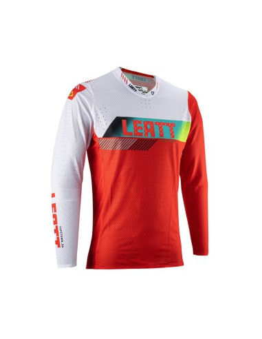 LEATT KOSZULKA MOTO 5.5 ULTRAWELD JERSEY RED KOLOR BIAŁY/CZERWONY ROZMIAR XXL