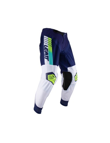 LEATT SPODNIE MOTO 4.5 PANT BLUE KOLOR GRANATOWY/BIAŁY ROZMIAR M