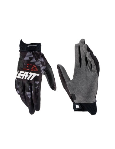 LEATT RĘKAWICE MOTO 2.5 WINDBLOCK GLOVE BLACK KOLOR CZARNY/GRAFITOWY ROZMIAR M