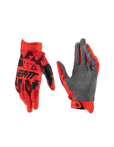 LEATT RĘKAWICE MOTO 2.5 WINDBLOCK GLOVE RED KOLOR CZERWONY/CZARNY ROZMIAR L