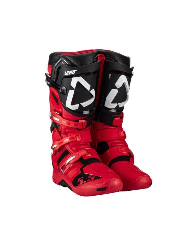 LEATT BUTY CROSS 5.5 FLEXLOCK BOOTS RED KOLOR CZERWONY/CZARNY ROZMIAR 40.5 / 25.5 cm