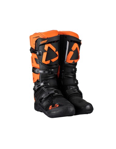 LEATT BUTY CROSS 4.5 BOOTS ORANGE KOLOR CZARNY/POMARAŃCZOWY ROZMIAR 40.5 / 25.5 cm