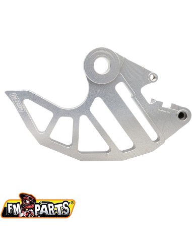 FM-PARTS OSŁONA ALUMINIOWA TARCZY HAMULCOWEJ TYLNEJ KTM / HUSQVARNA / GAS GAS '03-'23 KOLOR SREBRNY