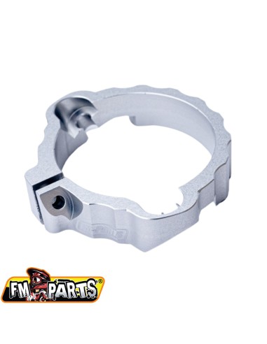 FM-PARTS WZMOCNIENIE WYLOTU WYDECHOWEGO (FLANSZA) KTM/HUSQVARNA '17-'22 KOLOR SREBRNY