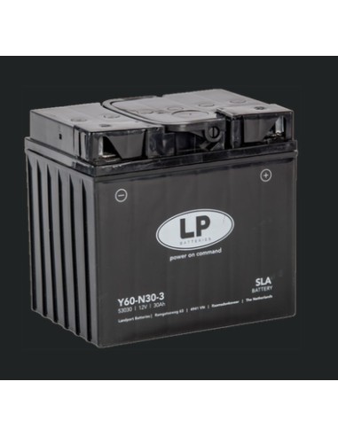 LANDPORT AKUMULATOR Y60-N30-3 (MS L60-N30-3) 12V 30AH (179X125X166MM) (300A) SLA BEZOBSŁUGOWY - ZALANY (2)