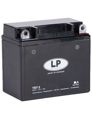 LANDPORT AKUMULATOR YB7-3 (MS LB7-3) (YB7L-B) 12V 7AH (137X75X124MM) (80A) SLA BEZOBSŁUGOWY - ZALANY (6)