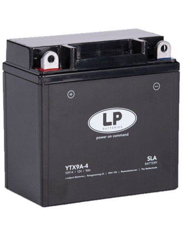 LANDPORT AKUMULATOR YTX9A-4 (MS LTX9A-4) (YB9B) 12V 9AH (135X75X138MM) (120A) SLA BEZOBSŁUGOWY - ZALANY (6)