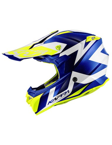 KAPPA KASK KV49 EVO GREAT CROSS KOLOR NIEBIESKI MAT/BIAŁY ROZM. XS/54 ( HOMOLOGACJA ECE 22R06 ) - PROMOCJA - STD CENA 459,-