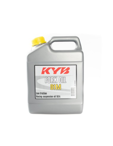 KYB (KAYABA) OLEJ DO TELESKOPÓW / AMORTYZATORÓW / ZAWIESZENIA KYB 01M OIL - FORK FRONT, KHL15-11, SAE 5W, 5L KYB FF OIL 01M