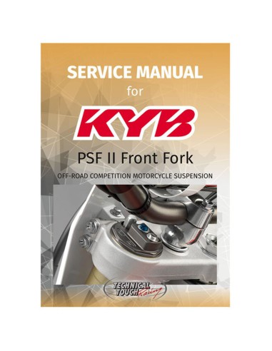 KYB KSIĄŻKA SERWISOWA PSF II (PNEUMATIS SPRING FORK) ENGLISH (SERVICE MANUAL)