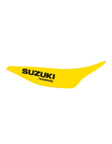 TECNOSEL (BLACKBIRD) POKROWIEC / POSZYCIE NA SIEDZENIE SUZUKI RM 125/250 '91-'95, REPLICA TEAM SUZUKI '93 LOGO SUZUKI KOLOR