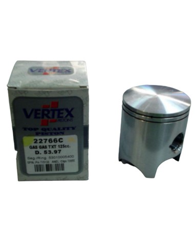 VERTEX TŁOK GAS GAS 125 TXT '02-'21 (53,98MM) (+0,03MM) (PIERŚCIENIE 53009805400 x 2 SZT.)