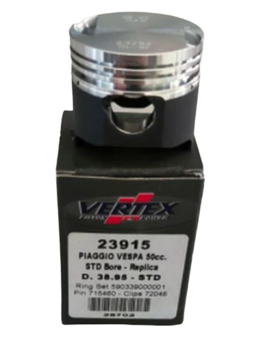 VERTEX TŁOK PIAGGIO VESPA LIBERTY 50, ZIP 50, APRILIA SCARABEO 50 (4T) (39,35MM) (+0,40MM)