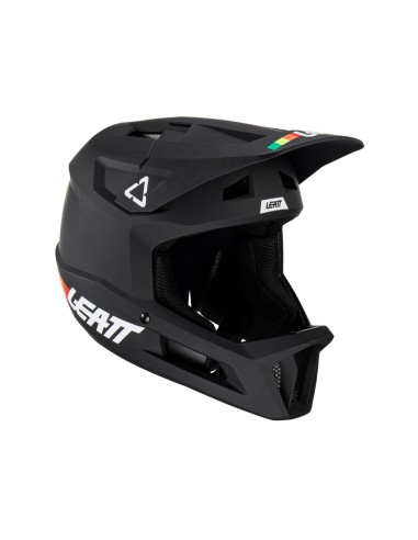 LEATT KASK ROWEROWY MTB GRAVITY 1.0 V23 HELMET BLACK KOLOR CZARNY ROZMIAR L (59-60 cm)