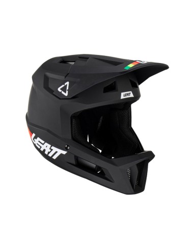 LEATT KASK ROWEROWY MTB GRAVITY 1.0 JUNIOR (DZIECIĘCY) V23 HELMET BLACK KOLOR CZARNY ROZMIAR XXS (51-52 cm)