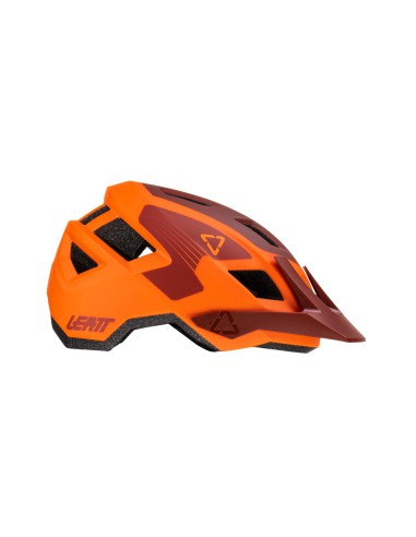 LEATT KASK ROWEROWY (DZIECIĘCY) MTB ALLMTN 1.0 JUNIOR V23 HELMET FLAME KOLOR POMARAŃCZOWY/BORDOWY ROZMIAR XS (50-54 cm)