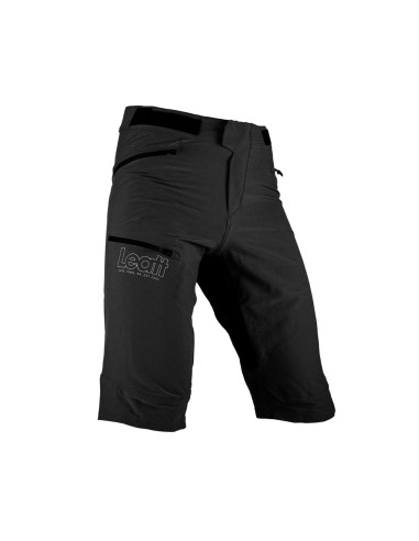 LEATT SPODENKI ROWEROWE MTB ENDURO 3.0 SHORTS BLACK KOLOR CZARNY ROZMIAR XS