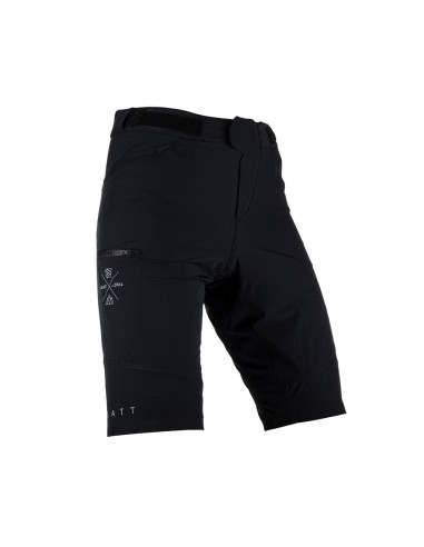 LEATT SPODENKI ROWEROWE MTB TRAIL 2.0 (+ SPODENKI WEWNĘTRZNE Z WKŁADKĄ GRATIS) SHORTS BLACK KOLOR CZARNY ROZMIAR M