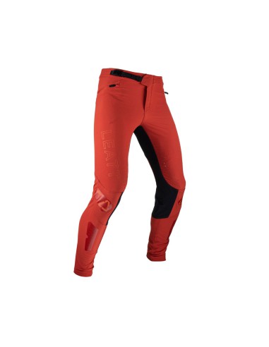 LEATT SPODNIE ROWEROWE (DAMSKIE) MTB GRAVITY 4.0 PANTS LAVA KOLOR BORDOWY ROZMIAR M