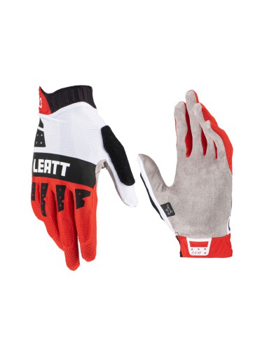 LEATT RĘKAWICE ROWEROWE MTB 2.0 X-FLOW GLOVE FIRE KOLOR CZERWONY/BIAŁY/CZARNY ROZMIAR S