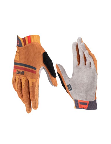 LEATT RĘKAWICE ROWEROWE MTB 2.0 X-FLOW GLOVE RUST KOLOR RDZAWY ROZMIAR S