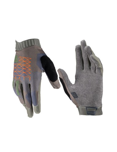 LEATT RĘKAWICE ROWEROWE MTB 1.0 GRIPR GLOVE CAMO KOLOR ZIELONY ROZMIAR S