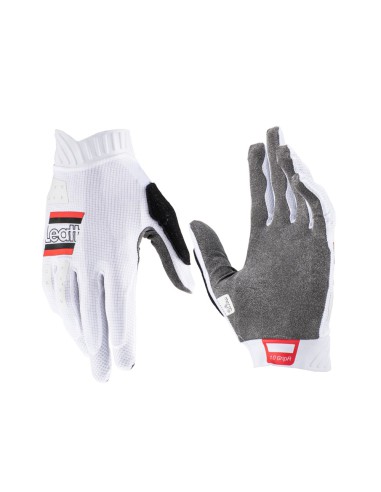 LEATT RĘKAWICE ROWEROWE MTB 1.0 GRIPR GLOVE WHITE KOLOR BIAŁY ROZMIAR M