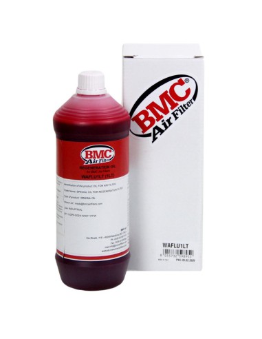 BMC PŁYN (OLEJ) DO NASĄCZANIA FILTRÓW POWIETRZA 1L (REGENERATION FLUID BOTTLE 1L) (AKC)