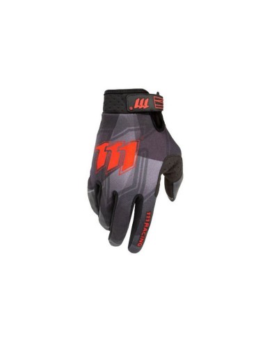 111 RACING RĘKAWICE MOTO 111 RA BLACK/RED KOLOR CZARNY/CZERWONY ROZMIAR L