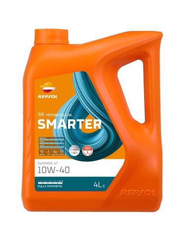 REPSOL OLEJ SILNIKOWY 4T SMARTER SYNTHETIC 10W40 4L MA2 SYNTETYCZNY (5) - ZASTĘPUJE RP163N54