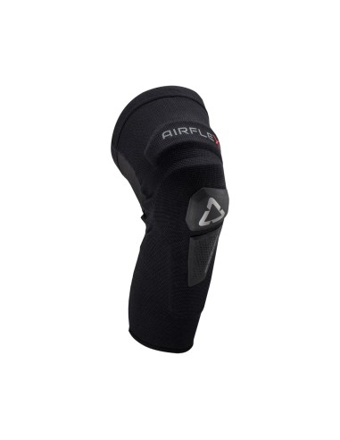 LEATT NAKOLANNIKI OCHRANIACZE KOLAN AIRFLEX HYBRID PRO KNEE GUARD BLACK KOLOR CZARNY ROZMIAR XXL