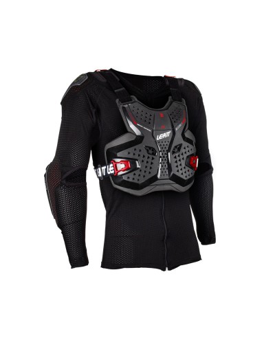 LEATT OCHRANIACZ CIAŁA BODY PROTECTOR 3.5 JUNIOR (DZIECIĘCY) BLACK/RED KOLOR CZARNY/CZERWONY ROZMIAR L/XL (147-159 cm)