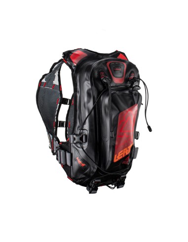 LEATT PROMOCJA CAMEL BAG (PLECAK) Z SYSTEMEM HYDRACYJNYM MTB HYDRADRI 2.0 WP HYDRATION (2,0L PŁYN, 5L CARGO) BLACK/FLAME KOLOR