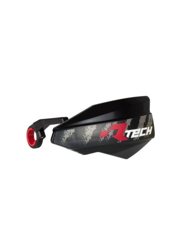 RACETECH (RTECH) OSŁONY RĄK (HANDBARY) VERTIGO BIKE ROWEROWE KOLOR CZARNY (Z MOCOWANIAMI)