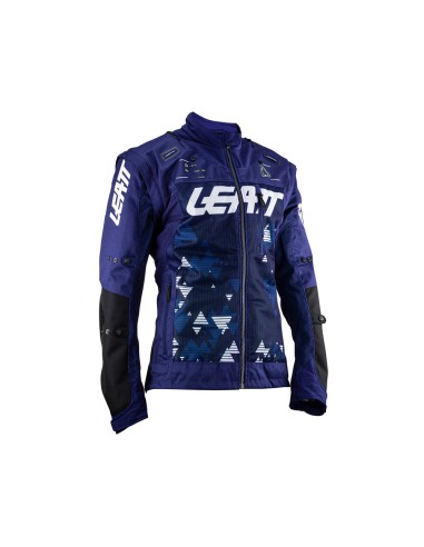 LEATT KURTKA MOTO 4.5 X-FLOW JACKET BLUE KOLOR GRANATOWY ROZMIAR M