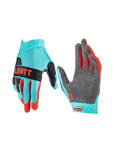 LEATT RĘKAWICE MOTO 1.5 GRIPR JUNIOR GLOVE FUEL KOLOR NIEBIESKI/CZARNY/CZERWONY ROZMIAR XS