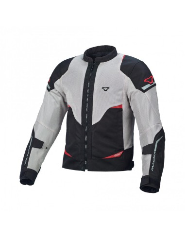 MACNA WYPRZEDAŻ KURTKA (MESH I WYPINANY RAINTEX) HURRACAGE MOTORCYCLE JACKET GREY KOLOR SZARY/CZARNY ROZMIAR L