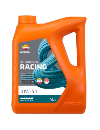 REPSOL OLEJ SILNIKOWY 4T RACING 10W40 4L MA2 SYNTETYCZNY (5) - ZASTĘPUJE RP160N54