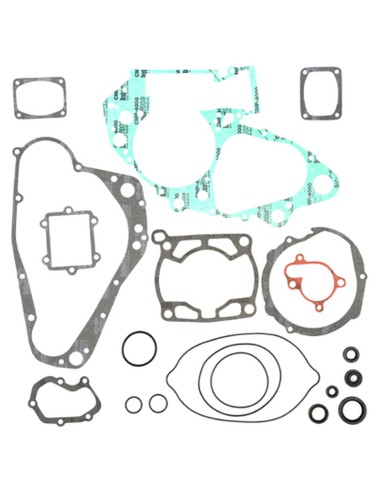 PROX KOMPLET USZCZELEK Z KOMPLETEM USZCZELNIACZY SILNIKOWYCH SUZUKI RM 250 '92-'93