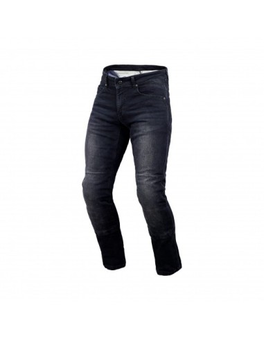 MACNA WYPRZEDAŻ SPODNIE JEANSOWE NORMAN MOTORCYCLE JEANS BLACK KOLOR CZARNY ROZMIAR 32