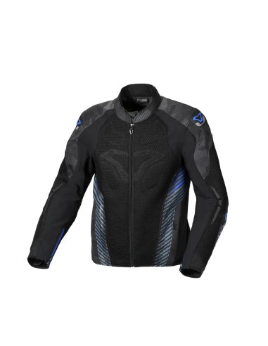 MACNA WYPRZEDAŻ KURTKA (MESH) NOVIC MOTORCYCLE JACKET BLACK GREY CAMO/BLUE KOLOR CZARNY/SZARY KAMO ROZMIAR L