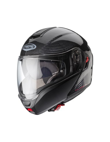 CABERG KASK SZCZĘKOWY FLIP-UP MODEL LEVO X CARBON KOLOR KARBON ROZMIAR L (PINLOCK W ZESTAWIE)