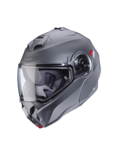 CABERG KASK SZCZĘKOWY FLIP-UP MODEL DUKE EVO KOLOR SZARY MAT KAMO ROZMIAR S (PINLOCK W ZESTAWIE)