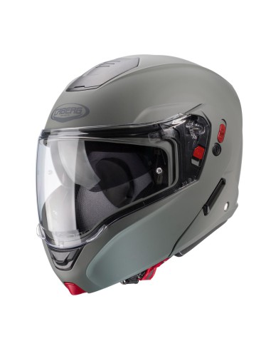 CABERG KASK SZCZĘKOWY FLIP-UP MODEL HORUS X KOLOR SZARY MAT KAMO ROZMIAR M (PINLOCK W ZESTAWIE)