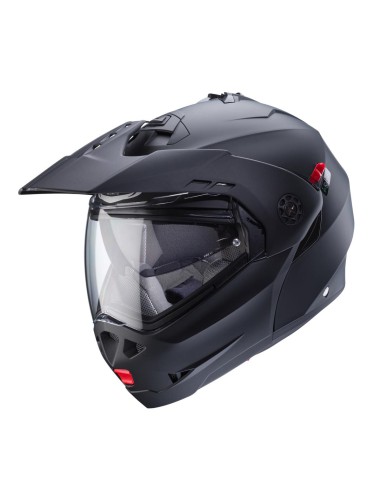 CABERG KASK SZCZĘKOWY FLIP-UP ENDURO MODEL TOURMAX X KOLOR CZARNY MAT ROZMIAR M (PINLOCK W ZESTAWIE)