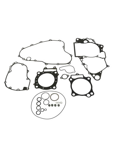 XRADICAL(ARTEIN GASKETS) KOMPLET USZCZELEK HONDA CRF 450 R 4T '02-'04 (METALOWE POWLEKANE)